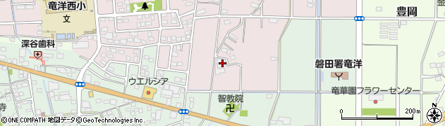 静岡県磐田市川袋1259周辺の地図