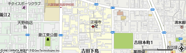 下島自治会集会所周辺の地図