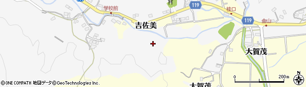大賀茂川周辺の地図