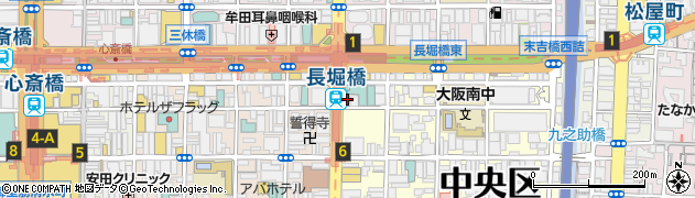 大阪府大阪市中央区島之内1丁目19-13周辺の地図