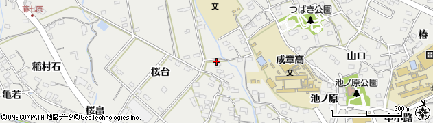 愛知県田原市田原町十七谷15周辺の地図