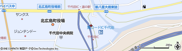 北広島町観光協会周辺の地図