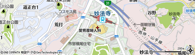 カラダファクトリー リファーレ横尾店周辺の地図