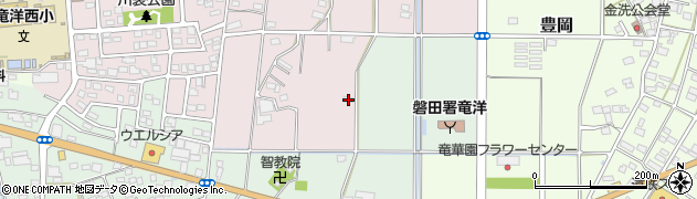 静岡県磐田市川袋1234周辺の地図