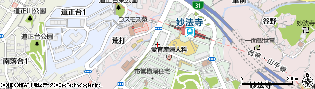 ニチイケアセンター妙法寺周辺の地図