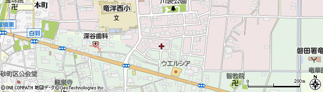 静岡県磐田市川袋2000-15周辺の地図