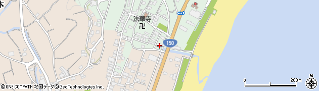 静岡県牧之原市波津1403周辺の地図