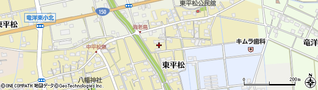 静岡県磐田市東平松173周辺の地図