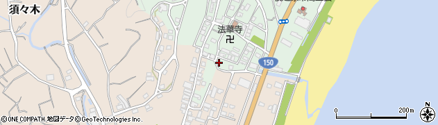 静岡県牧之原市波津1442周辺の地図