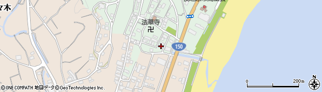 静岡県牧之原市波津1460周辺の地図