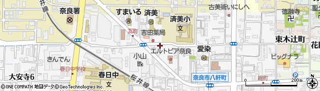 利光 奈良周辺の地図