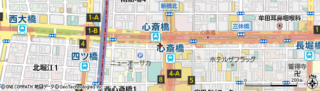 共立美容外科　大阪院周辺の地図