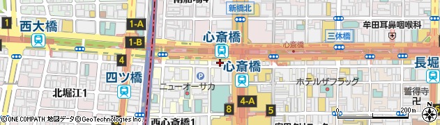 心斎橋英語塾　ウェリーズ周辺の地図