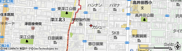 株式会社三桂鍍金工業所周辺の地図