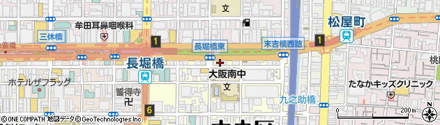 大阪府大阪市中央区島之内1丁目8-12周辺の地図