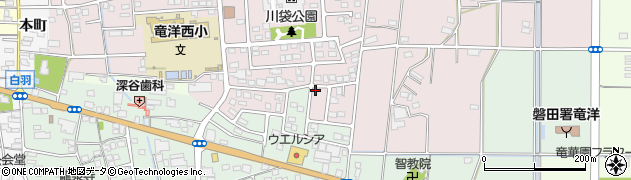 静岡県磐田市川袋2001-2周辺の地図