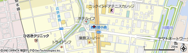 吉野家 ２３号線津南店周辺の地図