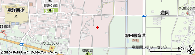 静岡県磐田市川袋1232周辺の地図