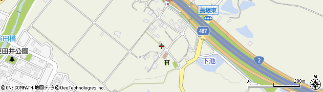 兵庫県神戸市西区伊川谷町長坂605周辺の地図