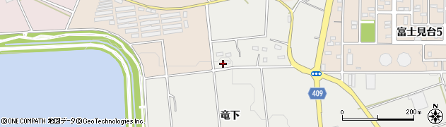 愛知県豊橋市東赤沢町竜下321周辺の地図