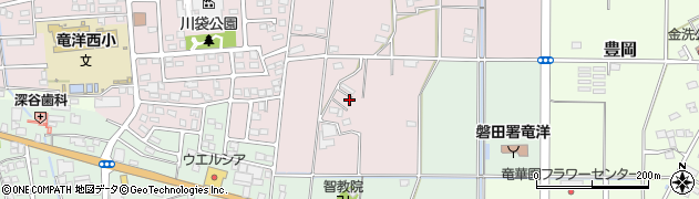 静岡県磐田市川袋1265周辺の地図