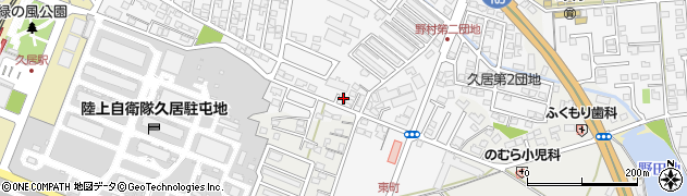 三重県津市久居野村町332周辺の地図