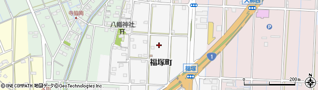 静岡県浜松市中央区福塚町周辺の地図