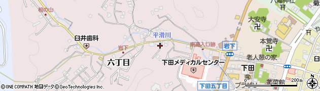 下田南伊豆線周辺の地図