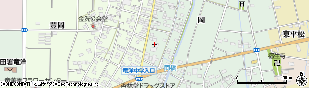 静岡県磐田市岡764周辺の地図
