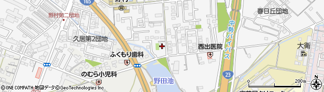 三重県津市久居野村町590周辺の地図