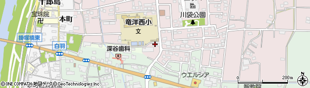 静岡県磐田市川袋1963周辺の地図