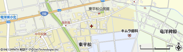 静岡県磐田市東平松127周辺の地図