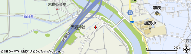 岡山県岡山市北区津寺807周辺の地図