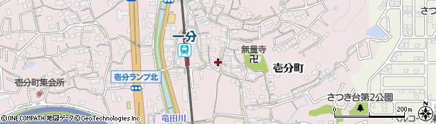 壱分東公民館周辺の地図