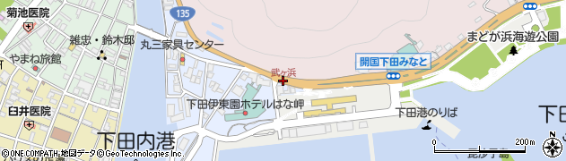 武ヶ浜周辺の地図