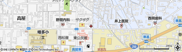岡山県岡山市中区高屋350周辺の地図