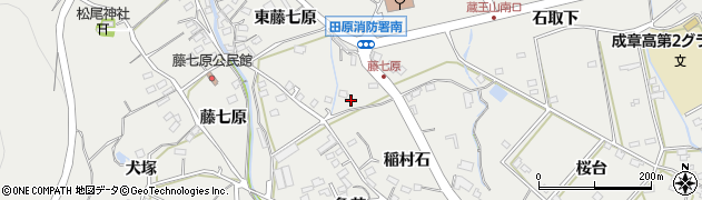 愛知県田原市田原町丸田40周辺の地図