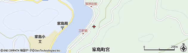 兵庫県姫路市家島町宮1159周辺の地図