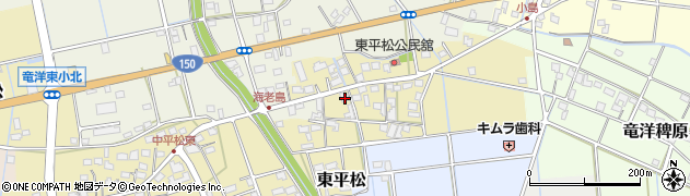 静岡県磐田市東平松123周辺の地図