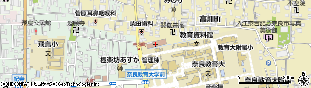 奈良地方法務局周辺の地図
