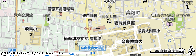 奈良地方法務局　みんなの人権１１０番周辺の地図
