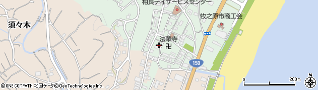 静岡県牧之原市波津1292周辺の地図