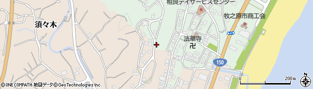 静岡県牧之原市波津1241周辺の地図