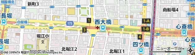 西大橋駅周辺の地図