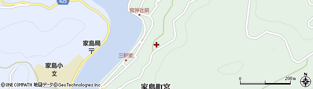 兵庫県姫路市家島町宮1187周辺の地図
