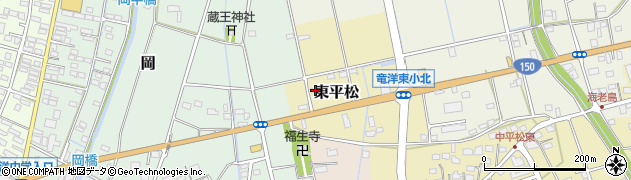 静岡県磐田市東平松710周辺の地図