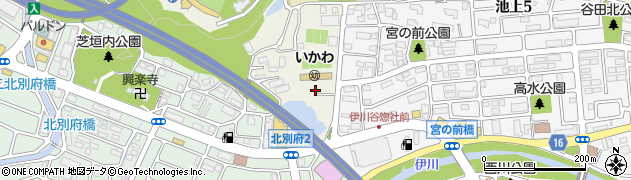 兵庫県神戸市西区伊川谷町別府1331周辺の地図