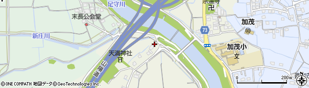 岡山県岡山市北区津寺805周辺の地図