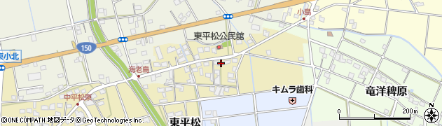静岡県磐田市東平松111周辺の地図