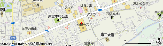 ダイヤクリーニング株式会社　ハローズ総社店周辺の地図